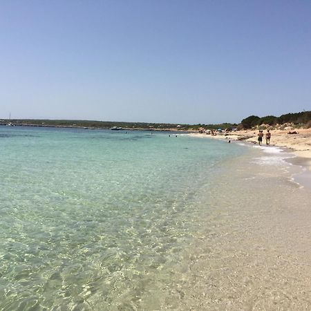 Apartamentos Laura Playa De Migjorn Eksteriør bilde